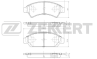 Колодки тормозные дисковые передние BS2087 от фирмы Zekkert