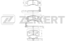 Колодки тормозные дисковые передние BS2093 от фирмы Zekkert