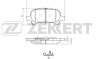 Колодки тормозные дисковые задние BS2094 от компании Zekkert