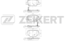 Колодки тормозные дисковые задние BS2095 от компании Zekkert
