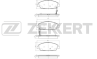 Колодки тормозные дисковые передние BS2168 от компании Zekkert