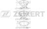 Колодки тормозные дисковые передние BS2172 от компании Zekkert