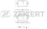 Колодки тормозные дисковые задние BS2426 от производителя Zekkert