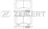 Колодки тормозные дисковые передние BS2542 от фирмы Zekkert