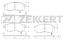 Колодки торм. диск. перед Nissan Juke (F15) 10-,Teana (J31, J32) 03-, Tiida (C11X) 07-, Suzuki SX4 07-