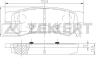 Колодки торм. диск. зад Chevrolet Lacetti (J200) 05-, Daewoo Nubira (KLAN) 04-