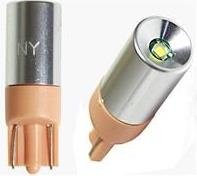 T10 1SMD (CREE) в алюмин.корп.CANBUS base:W2.1*9.5d 1.44W 30lm светодиод 12V TM NORD YADA