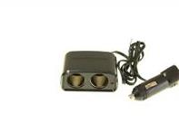 Развет.прикур.2гнезда с пров.(95см) с индикат.средний auto newland в блистере