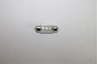 T11x36-S8.5 (3SMD size 3528) C5W 12V светодиод WHITE (белый) 0.18W 18lm TM NORD YADA