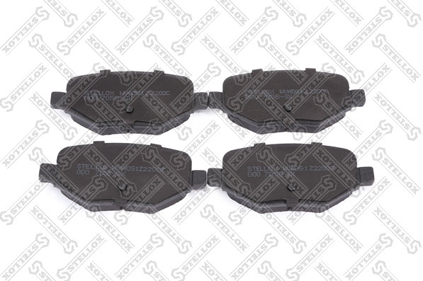 000 705B-SX_колодки дисковые задние! с антискрип. пл. Ford Explorer 09-13 000 705B-SX_колодки дисковые задние! с антискрип. пл. Ford Explorer 09-13