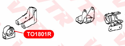 Опора двигателя  передняя Опора двигателя  передняя