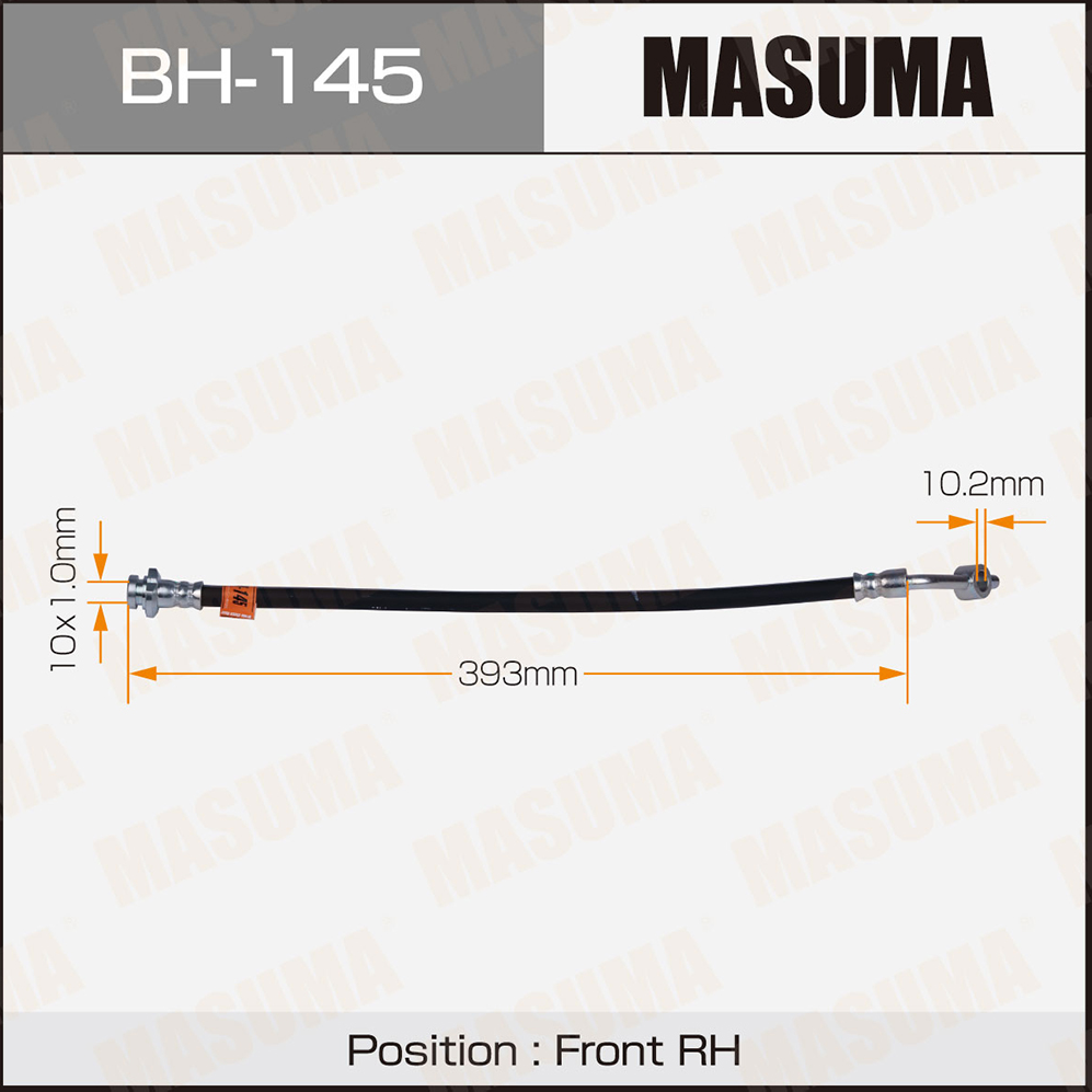 Шланг тормозной masuma n- /front/ datsun d22 4wd r Шланг тормозной masuma n- /front/ datsun d22 4wd r