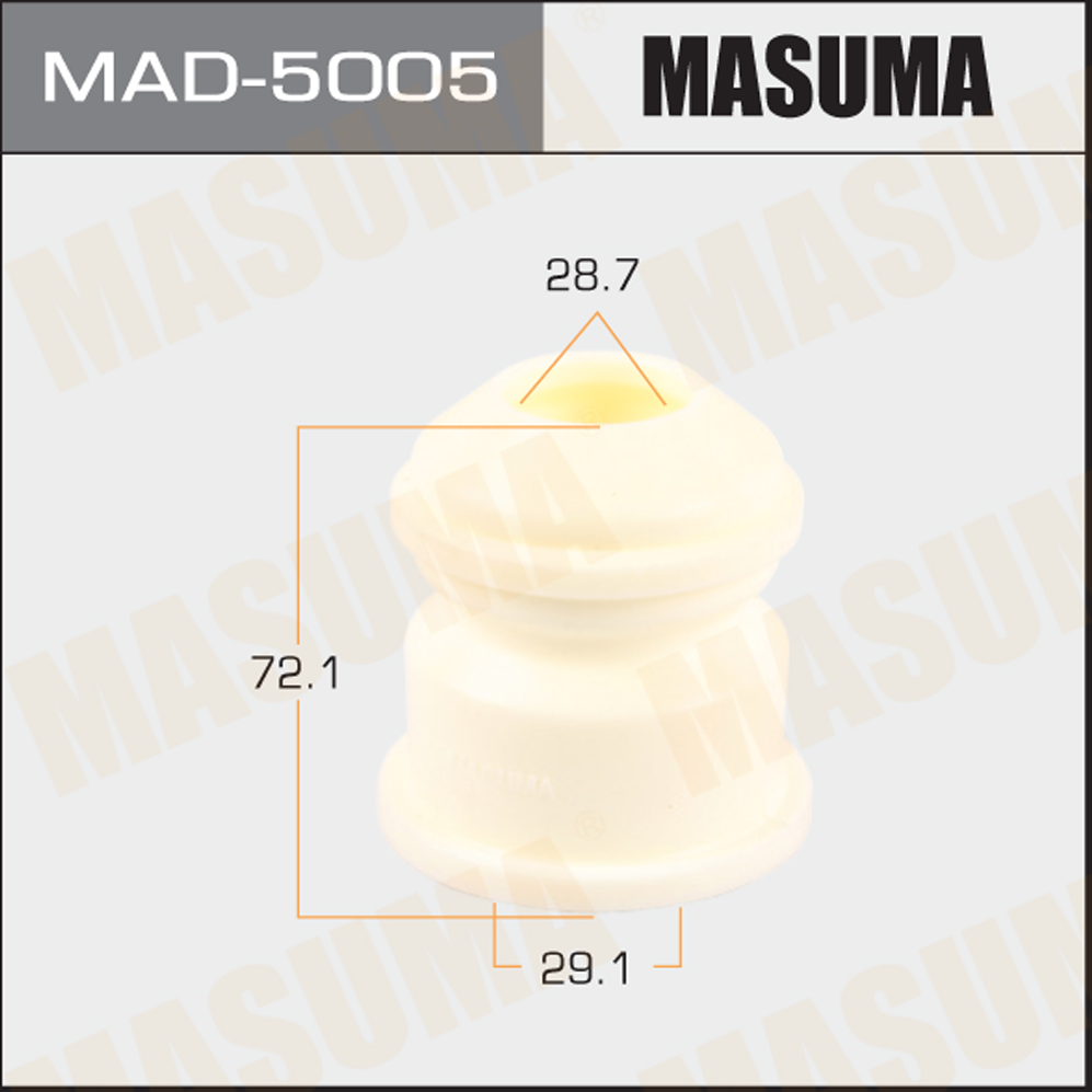 Отбойник амортизаторов MASUMA Отбойник амортизаторов MASUMA