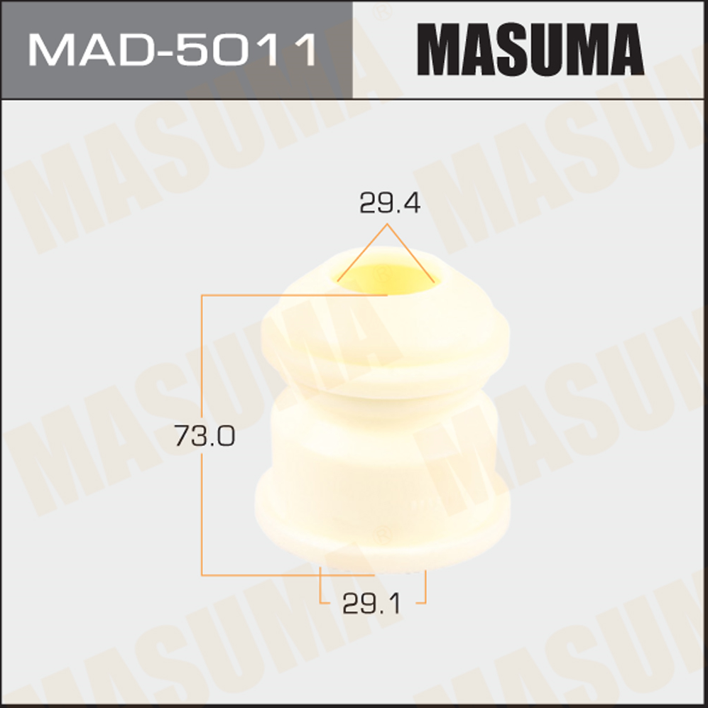 Отбойник амортизаторов MASUMA Отбойник амортизаторов MASUMA