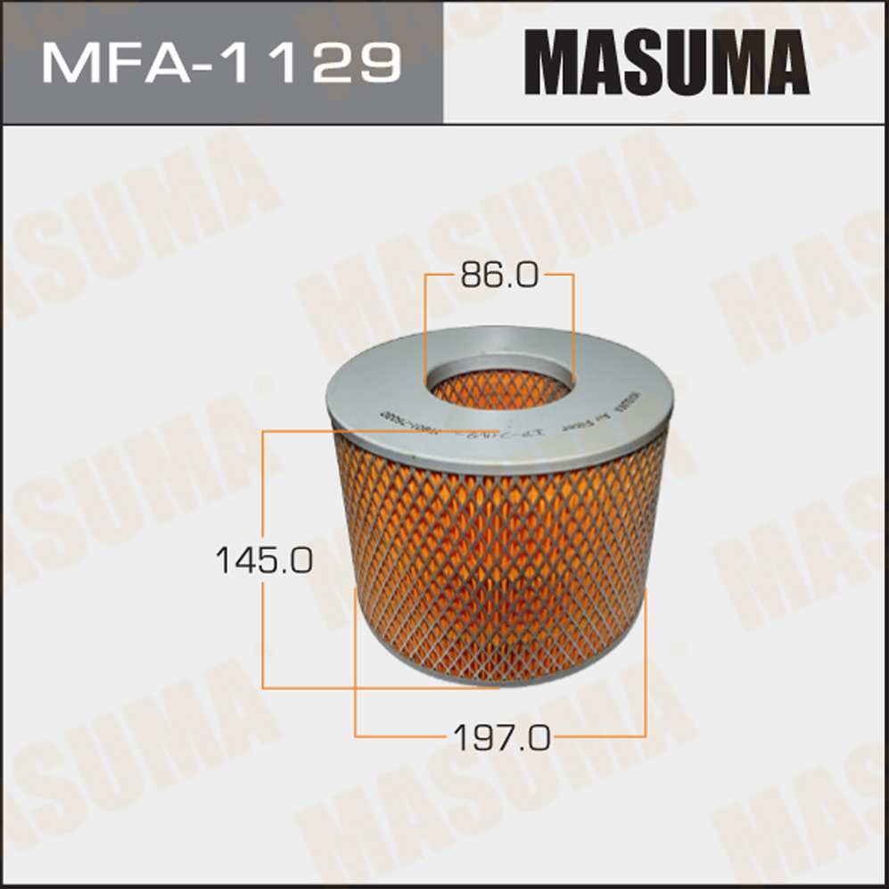 Воздушный фильтр А- 1006 Masuma (1/18) Воздушный фильтр А- 1006 Masuma (1/18)