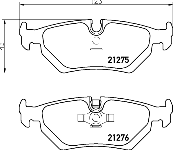 21275/16.9mm/торм.колодки citroen evasion/fiat uli 21275/16.9mm/торм.колодки citroen evasion/fiat uli