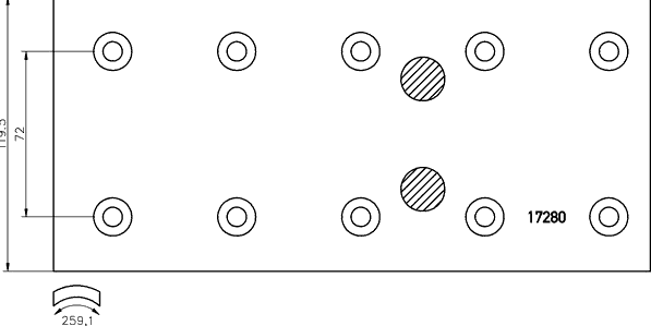Компл. Т/накладок  Truck Компл. Т/накладок  Truck